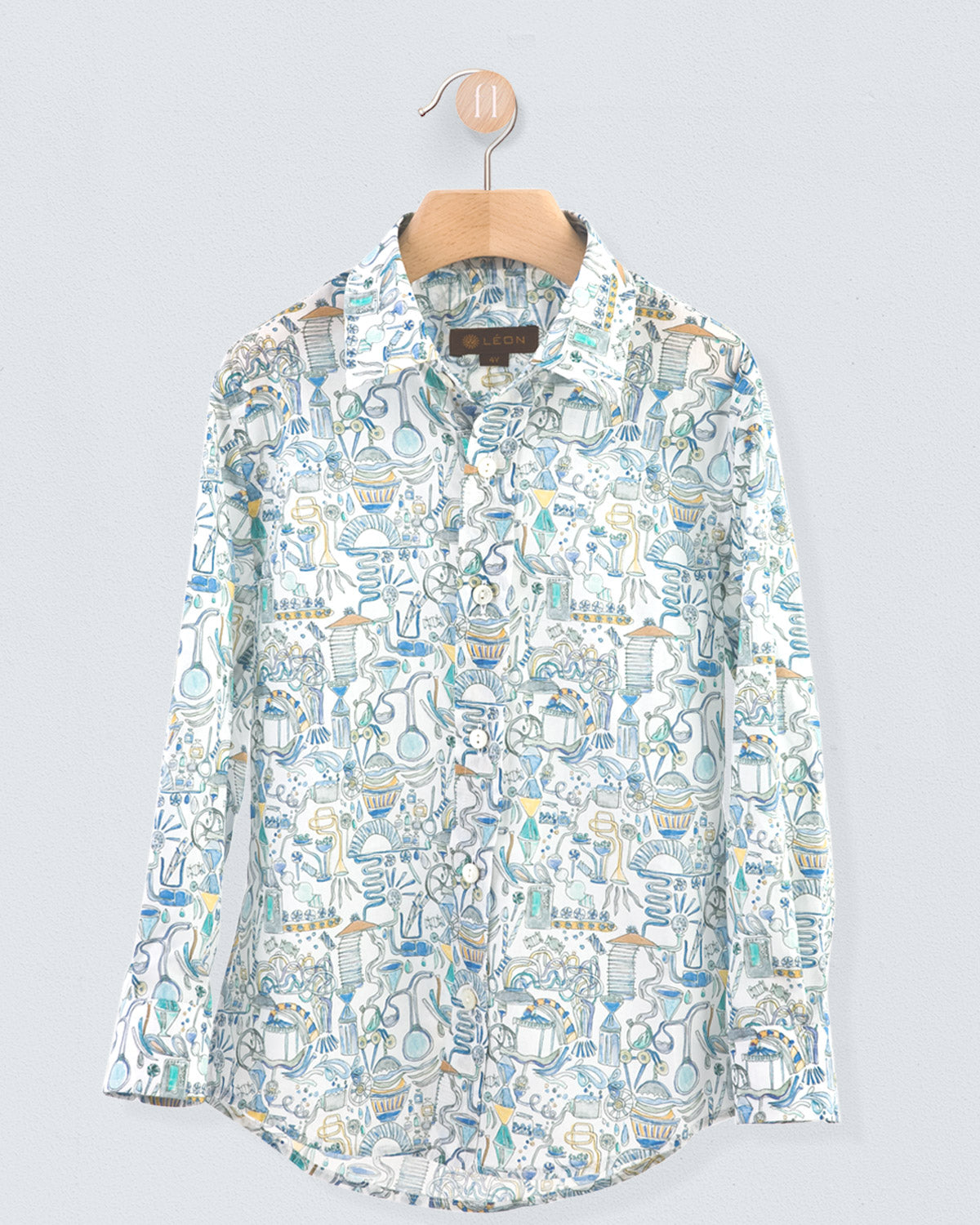 Renard Liberty Science Blue Shirt